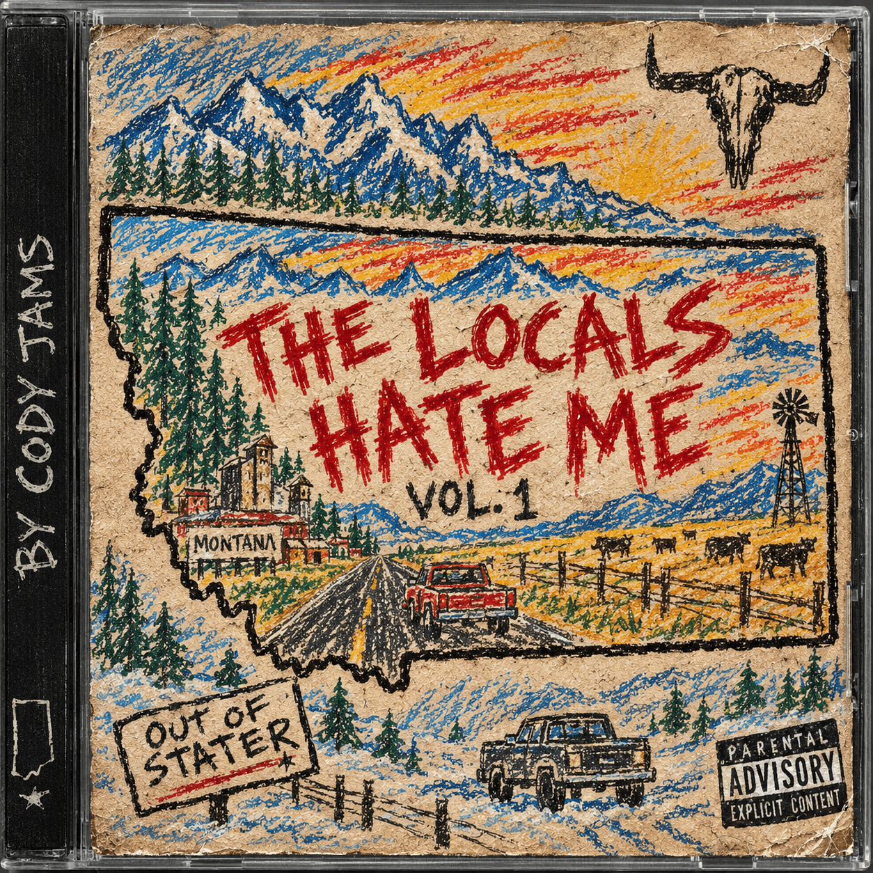 The Locals Hate Me cover art